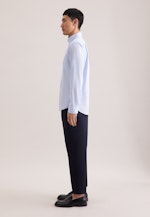 Regular Casual Hemd Karo in Hellblau |  Seidensticker Onlineshop