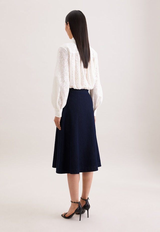 Ausgestellter Rock, Dark Denim in Dunkelblau |  Seidensticker Onlineshop