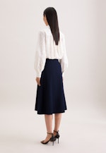 Ausgestellter Rock, Dark Denim in Bleu Foncé |  Seidensticker Onlineshop