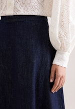 Ausgestellter Rock, Dark Denim in Bleu Foncé |  Seidensticker Onlineshop