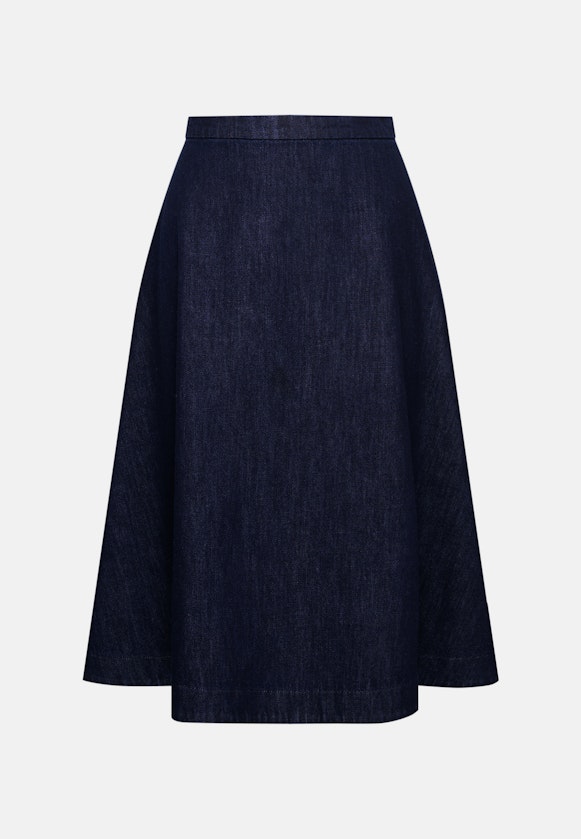 Ausgestellter Rock, Dark Denim in Dunkelblau |  Seidensticker Onlineshop