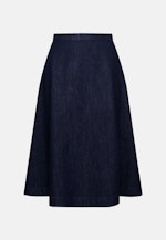 Ausgestellter Rock, Dark Denim in Bleu Foncé |  Seidensticker Onlineshop