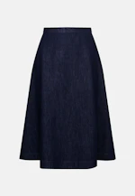 Ausgestellter Rock, Dark Denim in Dunkelblau |  Seidensticker Onlineshop