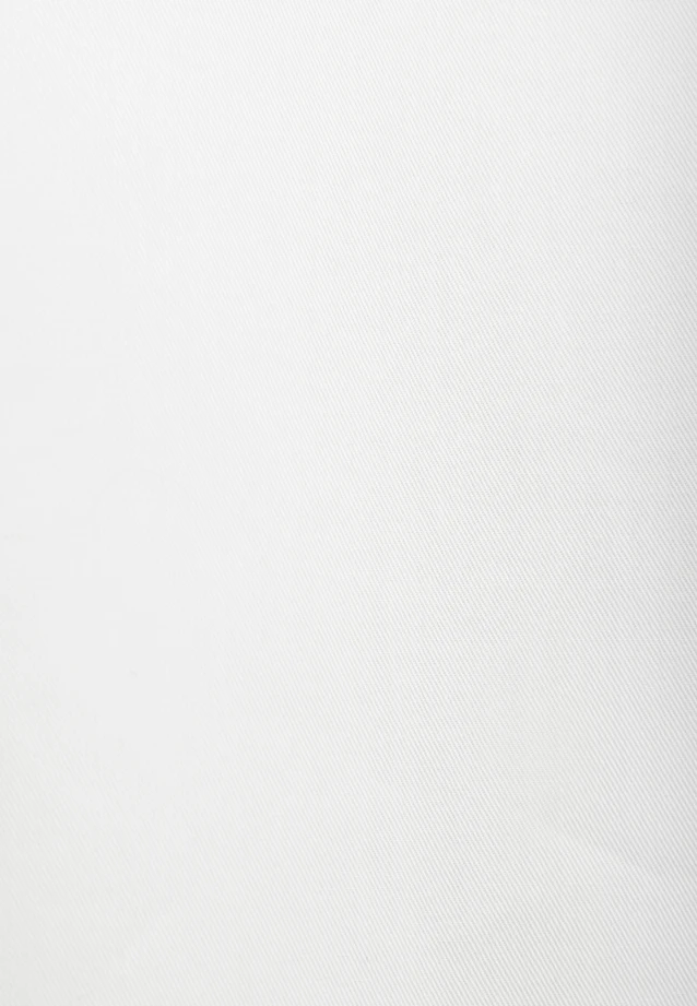 Shirt blouse with volume sleeves in cotton twill in Weiß |  Seidensticker Onlineshop