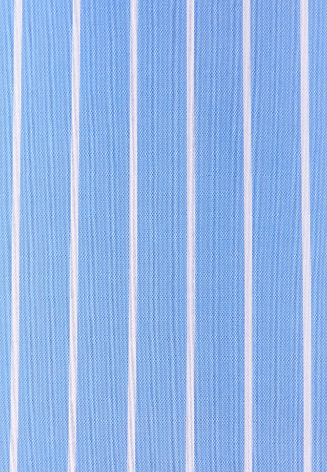 Hemdbluse in A- Linie aus Viskose Mix in Mittelblau |  Seidensticker Onlineshop
