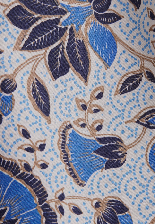 Satinierte Bluse mit Rüschendetails und Bindeband in Weiß |  Seidensticker Onlineshop