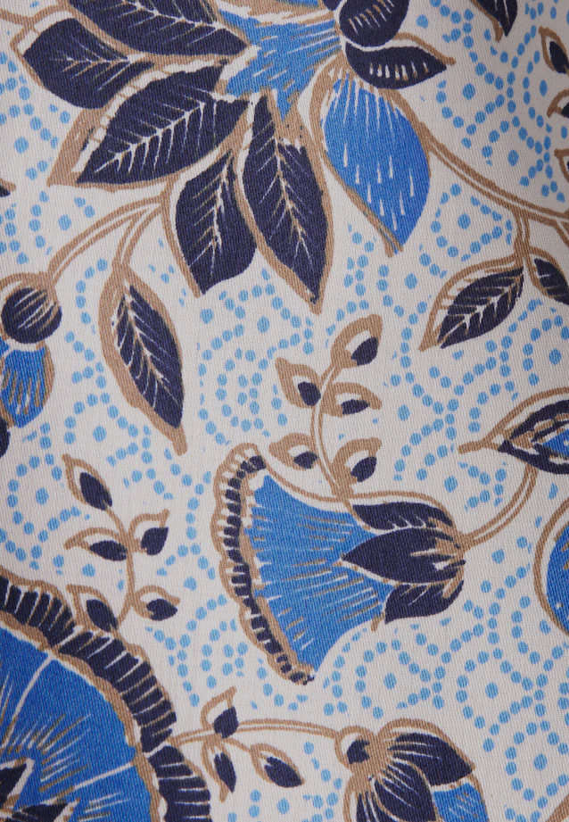 Satinierte Bluse mit Rüschendetails und Bindeband in Weiß |  Seidensticker Onlineshop