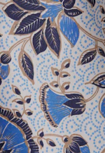 Satinierte Bluse mit Rüschendetails und Bindeband in Weiß |  Seidensticker Onlineshop