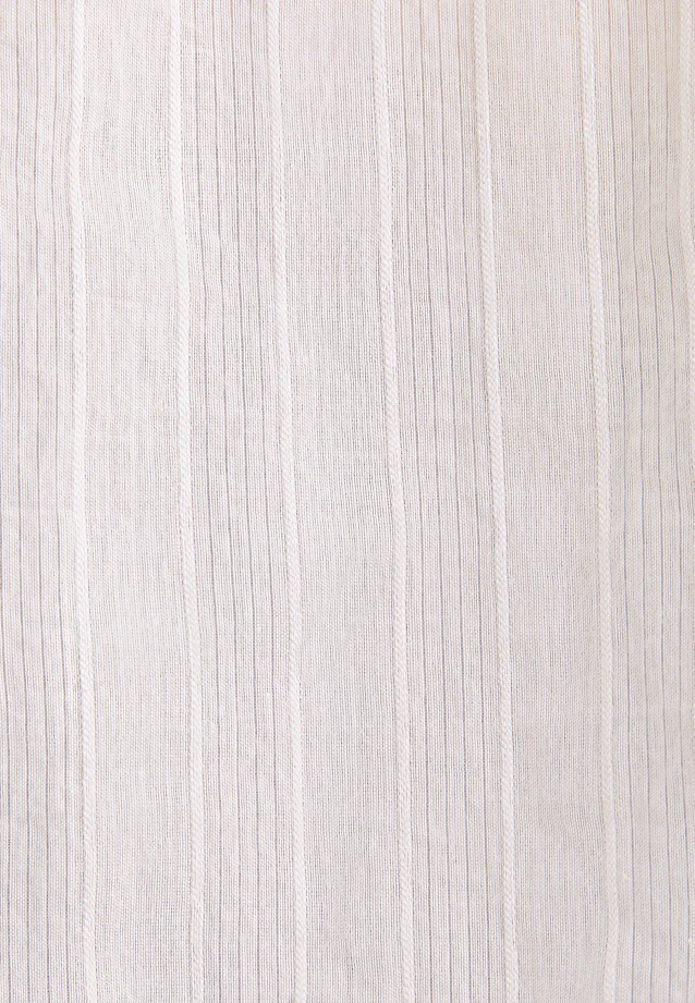 Hemdbluse mit semitransparentem Streifen in Weiß |  Seidensticker Onlineshop