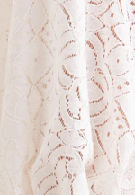 Hemdbluse aus Spitze mit Volumenärmel aus Baumwoll Mix in Weiß |  Seidensticker Onlineshop