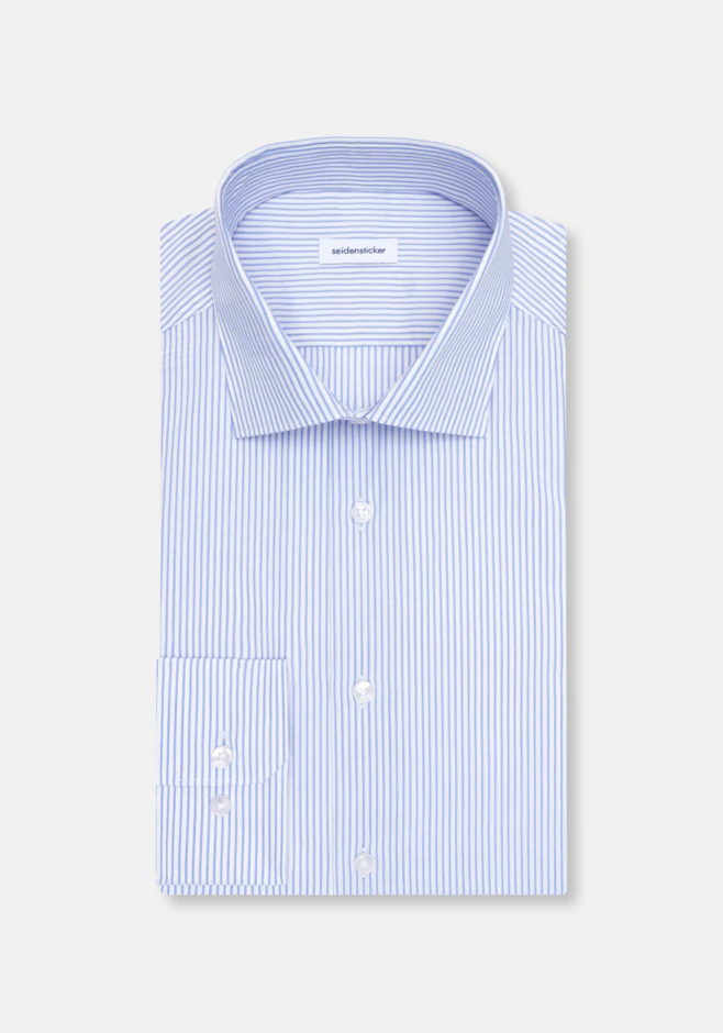 Slim Chemise d'affaires Rayures dans Bleu Moyen | Boutique en ligne Seidensticker