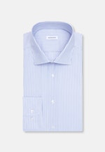 Slim Business Hemd Gestreift in Mittelblau |  Seidensticker Onlineshop