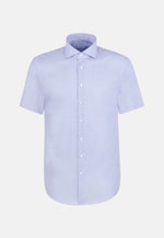 Regular Business Hemd Struktur in Mittelblau |  Seidensticker Onlineshop