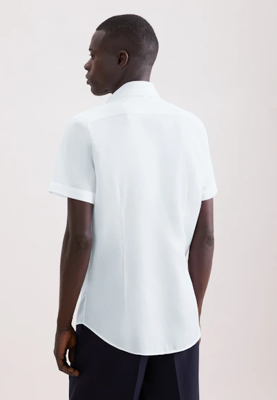 Shaped Chemise d'affaires Structure in Blanc | Seidensticker Onlineshop