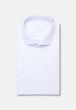 Shaped Business Hemd Struktur in Mittelblau |  Seidensticker Onlineshop