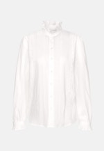 Stickerei Hemdbluse mit Rüschendetails in Weiß |  Seidensticker Onlineshop