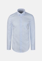 Regular Business Hemd Druck in Hellblau |  Seidensticker Onlineshop