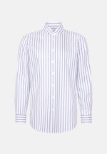 Regular Business shirt Stripes in Mittelblau |  Seidensticker Onlineshop