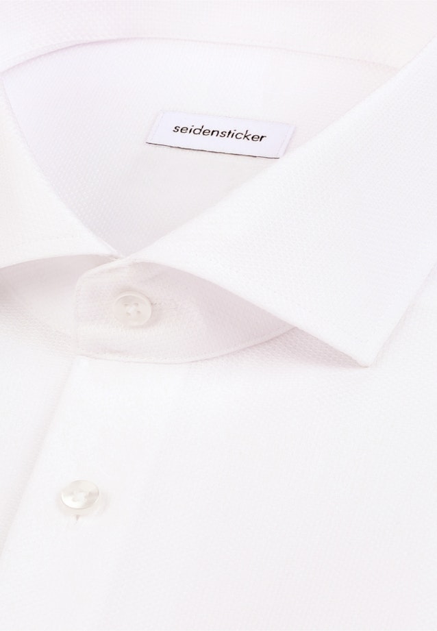 Regular Business Hemd Struktur in Weiß |  Seidensticker Onlineshop