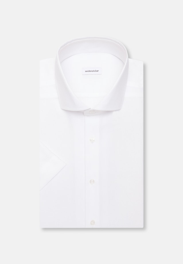 Regular Business Hemd Struktur in Weiß |  Seidensticker Onlineshop