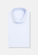 Regular Business Hemd Struktur in Mittelblau |  Seidensticker Onlineshop