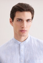 Slim Chemise en lin Rayures in Bleu Moyen |  Seidensticker Onlineshop