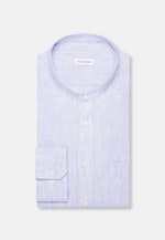 Slim Chemise en lin Rayures in Bleu Moyen |  Seidensticker Onlineshop