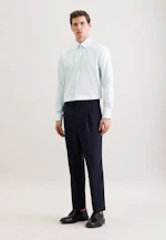 Regular Business Hemd Gestreift in Grün |  Seidensticker Onlineshop