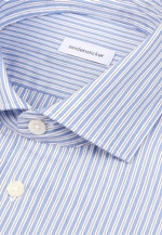 Slim Casual Hemd Gestreift in Hellblau |  Seidensticker Onlineshop