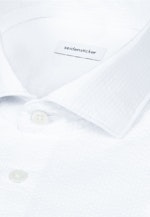 Regular Casual Hemd Uni in Weiß |  Seidensticker Onlineshop