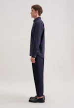 Regular Casual Hemd Uni in Dunkelblau |  Seidensticker Onlineshop