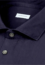 Regular Casual Hemd Uni in Dunkelblau |  Seidensticker Onlineshop