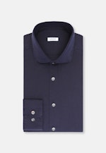 Regular Chemise décontractée Uni in Bleu Foncé |  Seidensticker Onlineshop
