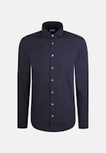 Regular Casual Hemd Uni in Dunkelblau |  Seidensticker Onlineshop