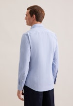 Slim Casual Hemd Karo in Hellblau |  Seidensticker Onlineshop