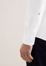 Slim Casual Hemd Uni in Weiß |  Seidensticker Onlineshop