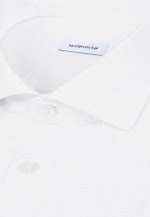 Slim Casual Hemd Uni in Weiß |  Seidensticker Onlineshop