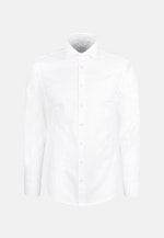 Slim Casual Hemd Uni in Weiß |  Seidensticker Onlineshop