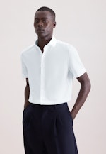 Slim Business Hemd Struktur in Weiß |  Seidensticker Onlineshop