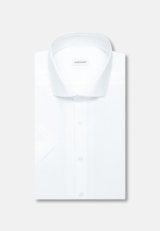 Slim Business Hemd Struktur in Weiß |  Seidensticker Onlineshop