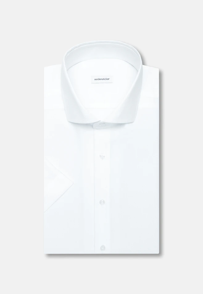 Slim Business Hemd Struktur in Weiß | Seidensticker Onlineshop