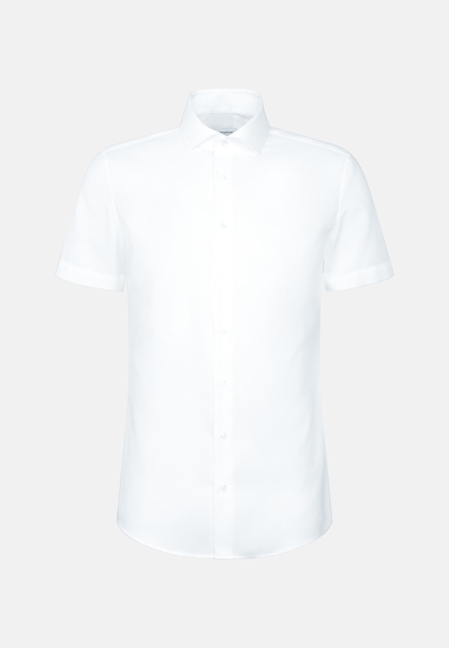 Slim Business Hemd Struktur in Weiß |  Seidensticker Onlineshop
