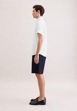 Shaped Leinenhemd Uni in Weiß |  Seidensticker Onlineshop