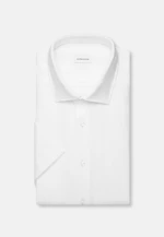 Shaped Leinenhemd Uni in Weiß |  Seidensticker Onlineshop