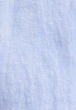 Shaped Leinenhemd Uni in Mittelblau |  Seidensticker Onlineshop