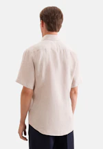 Shaped Leinenhemd Uni in Beige |  Seidensticker Onlineshop