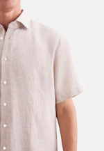 Shaped Leinenhemd Uni in Beige |  Seidensticker Onlineshop
