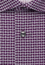Regular Business shirt Print in Lila |  Seidensticker Onlineshop