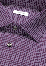 Regular Business Hemd Druck in Lila |  Seidensticker Onlineshop