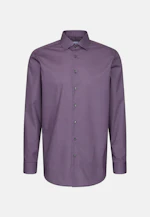 Regular Business shirt Print in Lila |  Seidensticker Onlineshop